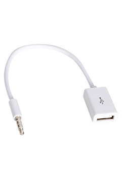 Powermaster PM-33294 Usb Dişi To Aux Stereo 3 Boğumlu Kablo