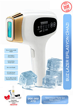 MOEN 999.999 Atım Buz Başlıklı IPL Lazer – Acısız, Hızlı ve Kalıcı Epilasyon