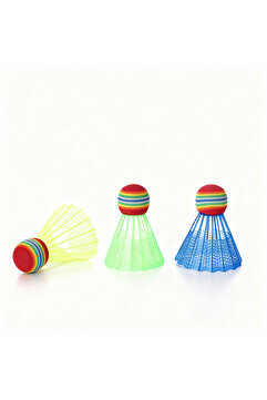 ZEROGYM Renkli Badminton Topu 3lü