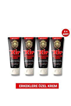 xir Penis Kremi Erkeklere Özel Uzun Deneyim İçin Gınseng Formüllü 50 ML - 4 Adet