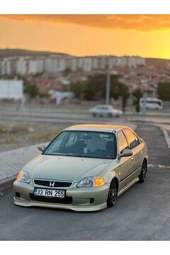 otoset HONDA CIVIC İES MAKYAJLI TYPER ÖN TAMPON EKİ ASTARLI