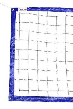Güçlü File Beach Plaj Voleybol Filesi Ağı   2mm  9.5 mt  Mavi