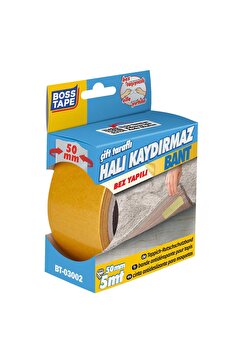 Boss Tape Bosstape Çift Taraflı Halı Sabitleme Bandı 50mm X 5mt