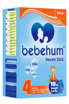 bebegen Bebehum 4 Numara Devam Sütü 12 Ay+ 400 gr