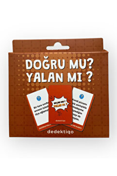 ÖZ OFİS Moodunu Bul Doğru Mu Yalan Mı 56 Kart Eğlence Yılbaşı Parti Dedektif Sevgili- Çift Kart Oyunu