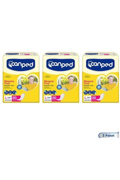 Canped MESANE PEDİ 20 Lİ LARGE (L) 3 ADET