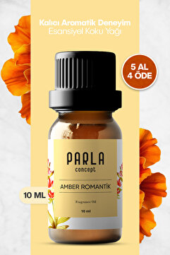 Parla Concept Çamaşır Yün Kurutma Topu Kokusu - Amber Romantik - 10 ml - 1 Adet - Esansiyel Uçucu Yağ