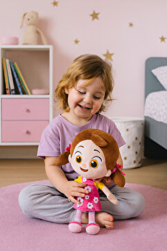 Duman Niloya Müzikli Peluş Bebek 35 cm, yumuşacık dokusu ve sevimli tasarımıyla