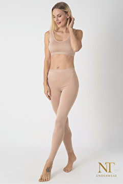 NT Underwear Kadın Bambu Uzun Tayt – Hafif, Rahat, Terletmeyen