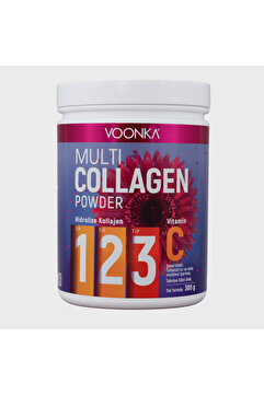 Voonka Multi Collagen Powder 300 gr - 30 Günlük