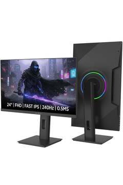 James Donkey Arven A50 24'' 240Hz 0.5Ms FHD Fast IPS Panel Gaming RGB Pivot Monitör