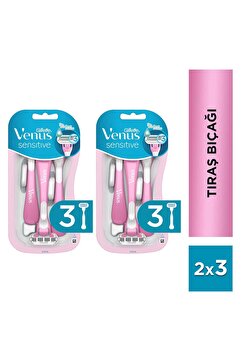 Gillette Venus Venus Sensitive Kadın Tıraş Bıçağı 3 Adet x 2