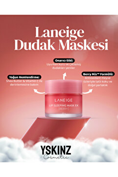 Laneige Lip Sleeping Mask (BERRY) 20 G - Dudak Için Gece Maskesi