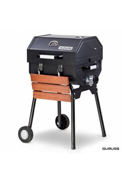 Guruss Cg-050 Kömürlü Barbekü Mangal + Önlük + Kılıf