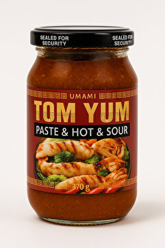 umami Tom Yum Paste & Hot & Sour 370 g | Tayland Ekşi & Acı Çorba Ezmesi