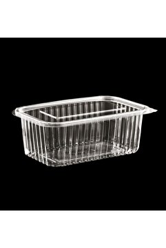 Genel Markalar Plastik Sızdırmaz Kap 1000 gr Cc Kullan At Tek Kullanımlık 50 Adet Yüksek Kapaklı