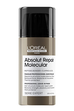 L'oreal Professionnel Serie Expert Absolut Repair Molecular Tüm Yıpranmış Saçlar Için Durulanmayan M