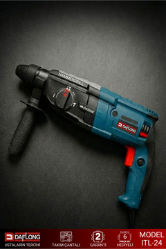 Daflong Metal Şanzıman Kırıcı Delici Darbeli Matkap 2-28mm Hilti