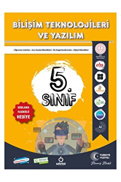 Genel Markalar Sıfırbir Yayınları Bilişim Teknolojileri Ve Yazılım 5.sınıf güncel baskı