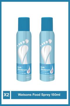 Watsons Lavanta Kokulu Ayak Deodorantı 150 Ml * 2