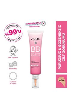 PURE BEAUTY BB Krem Spf50 Pa+++ Natural 30 ml