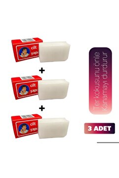 irtihal 3 Adet Ter Kokusunu Önleyen, Kanamayı Durduran ve gözenekleri kapayan Doğal Deodorant Cilt Şapı Taşı - Şap Taşı
