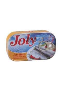 Joly Sardines in Vegetable Oil & Chili - 125 g x 3