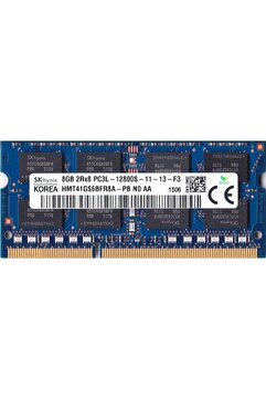 SKHYNİX Hynix 8GB DDR3 1600MHz Laptop Notebook Ram HMT41GS6BFR8A-PB PC3L 12800