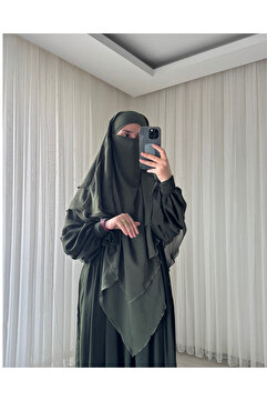 durushams Elbise Sufle Takım, Medine İpeği Elbise, Şifon Sufle, Prenses Takım, Hac, Umre