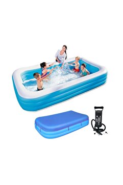 Bestway 54009 Havuz + Pompa + Havuz Örtüsü 305X183X56CM