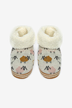 Penti Tricot Soft Beyaz Ev Botu