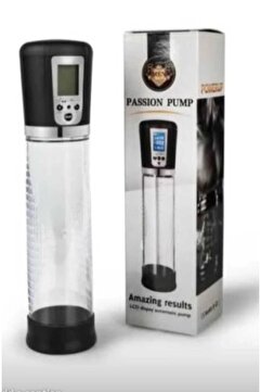 Greenport Penis Pompası Usb Şarjlı Led Ekran 4 Kademeli Çekim Büyük Boy