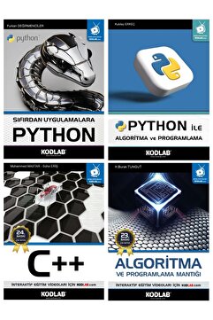 Kodlab Yayın Dağıtım HIZLI PYTHON VE ALGORİTMA EĞİTİM SETİ