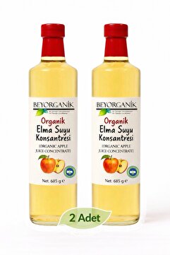 BEYORGANİK Organik Elma Suyu Konsantresi 1300gr (PESTİSİT ANALİZLİ)