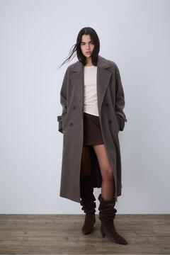 Stradivarius Oversize Uzun Kaban