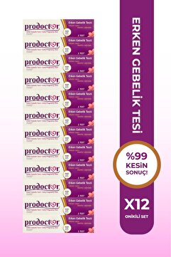 Prodoctor Erken Gebelik Testi 12 Adet
