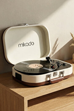 Mikado Nostalgia Mn-101 Pikap Fil Dişi Usb+rca+bluetooth Destekli Müzik Kutusu