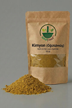 ixirciyusuf Kimyon Tozu (Öğütülmüş Kimyon – Cumin Powder – Ground Cumin – Cuminum cyminum) Doğal Baharat 50 g