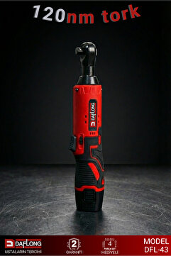 Daflong PROFESYONEL 3/8 ŞARJLI CIRCIR DFL-43