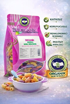 BEYORGANİK Organik Sebzeli Boru Makarna %18 Sebzeli 360gr (PESTİSİT VE AFLATOKSİN ANALİZLİ)