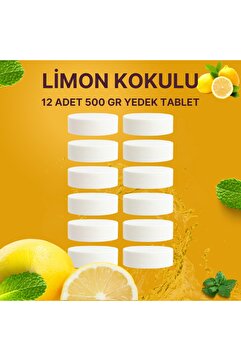 Saban 6 Adet 2x500GR - LİMON - Nem Alıcı Rutubet Giderici Yedek Tablet
