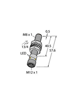 turck 4602961 BI2-M08E-VP6X-H1341