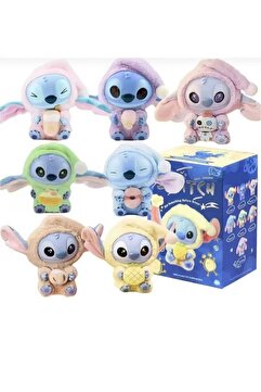 gigigiyim Labubu Stitch Blind Box Kaliteli Peluş (kutusuz ) özel ambalajıyla gelmektedir