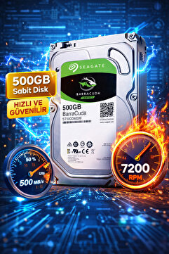 SEAGETE 500 GB 3.5" 7200 RPM 32 MB SATA 3 NCQ HDD