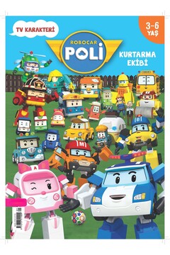 Turkuvaz Dergi ROBOCAR POLİ SAYI 1