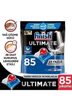 Finish Ultimate Bulaşık Makinesi Deterjanı Kapsül Tablet 85 Adet