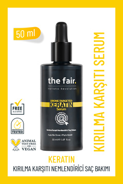 The Fair Keratin Drone Targeted Kırılma Karşıtı ve Nemlendirici Saç Bakım Serumu 50 ml