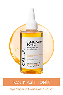 CALLİEL Aydınlatıcı, Leke Ve Siyah Nokta Karşıtı Kojik Asit Tonik 200 ml