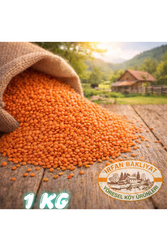 irfan bakliyat Kırmızı Mercimek 1 Kg ( Köy Mahsulu