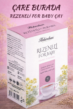Hekimhan Rezene For Baby Çayı (45'li Süzen Poşet) ( 2 ADET)